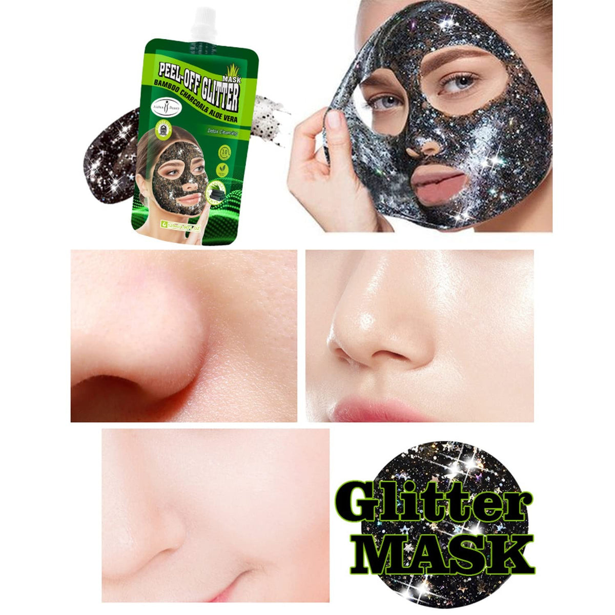 Mascarilla Peel-Off de Carbón de Bambú - Gody Chile