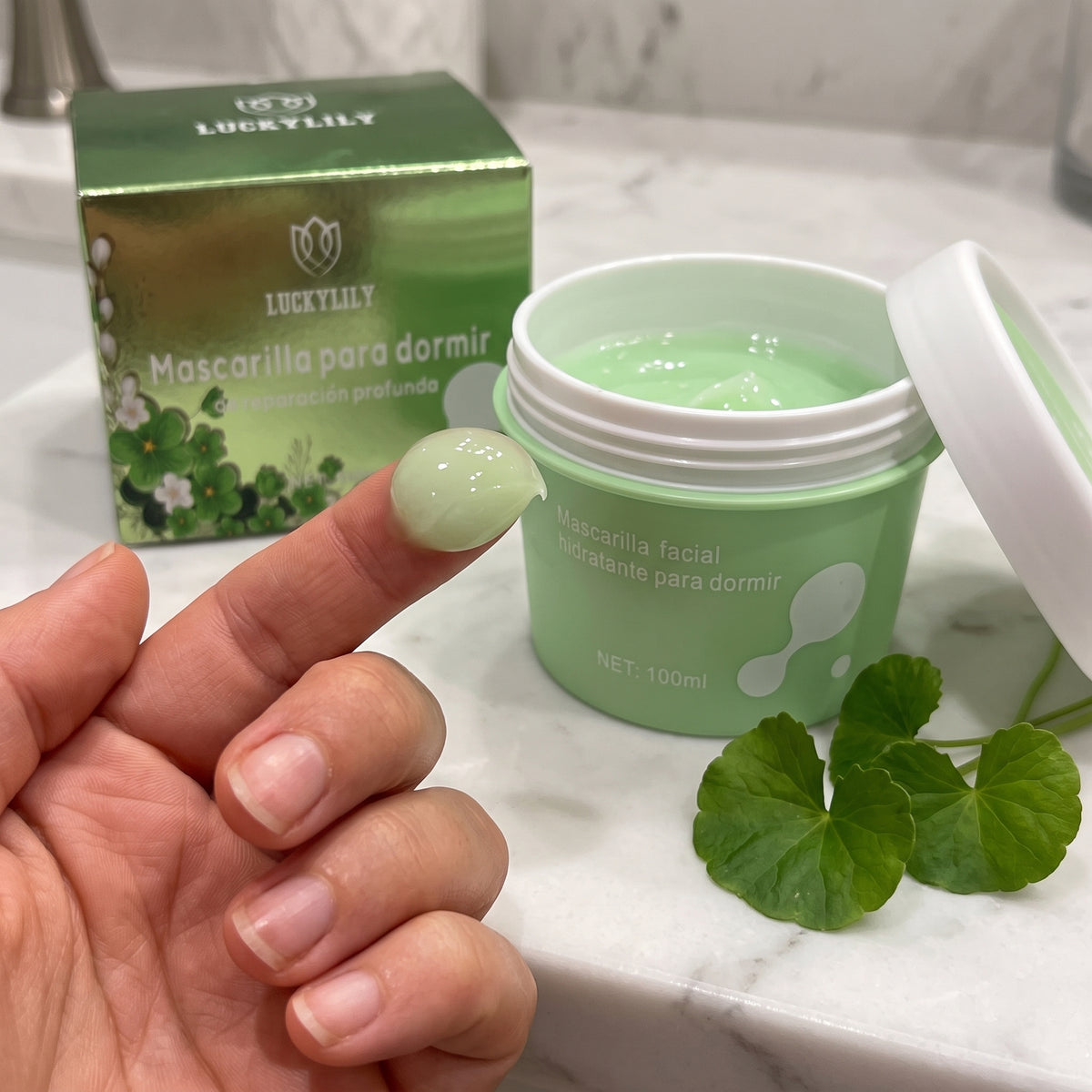 Mascarilla de Noche con Centella · 100 ml